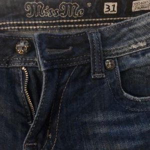 MissMe 31 straight / 33 inseam